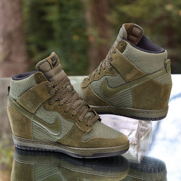 Nike Dunk Sky Hi Rough Green 2014 - Picture 8 of 13
